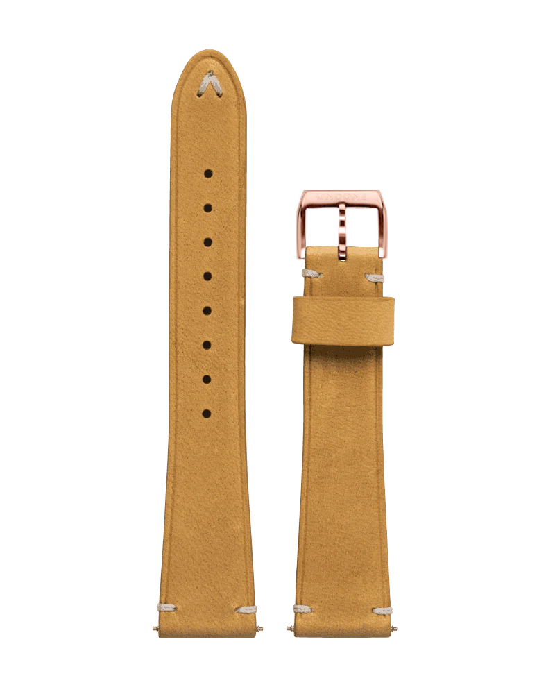 22mm Leather Yellow - Image 4