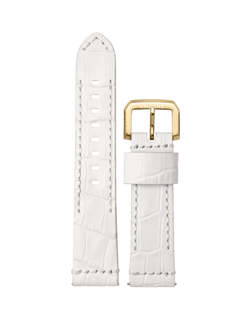 22mm Alligator White - Image 6