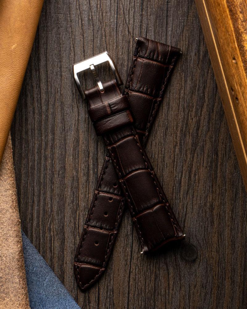 20mm Alligator Brown - Image 3