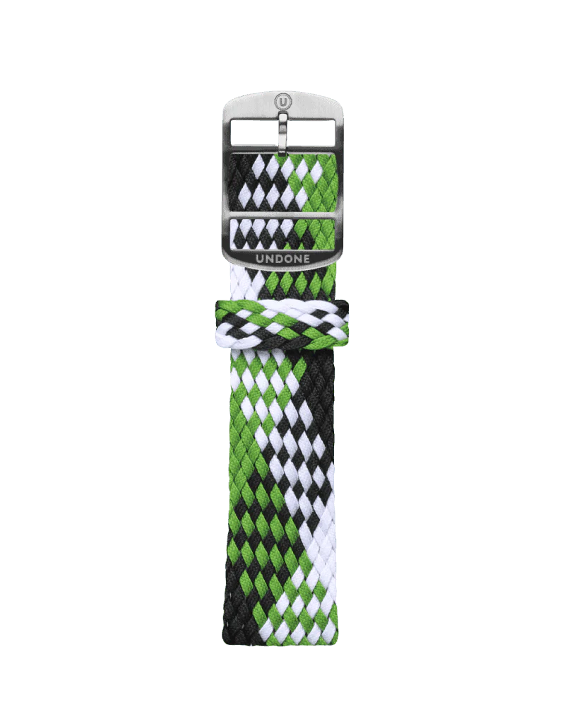 Perlon Pattern Green / Black / White - Image 3