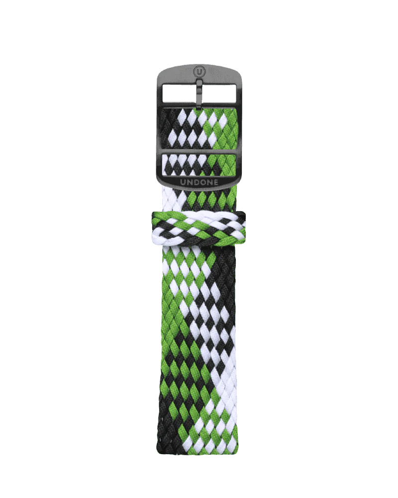 Perlon Pattern Green / Black / White - Image 6