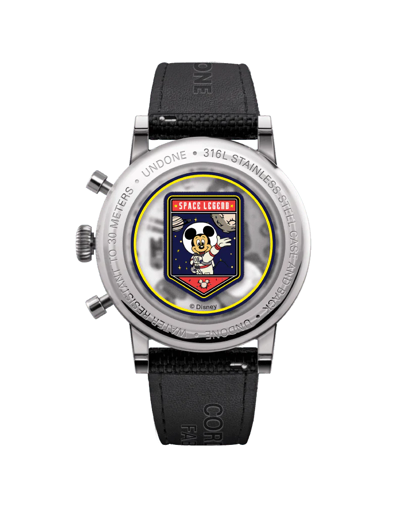 Undone Disney Space Legend Black Chronograph Customizable - Image 3