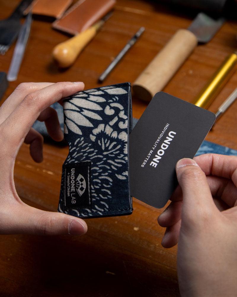 UNDONE LAB + Simple Union: Card Holder (Kofu Pattern) - Image 3