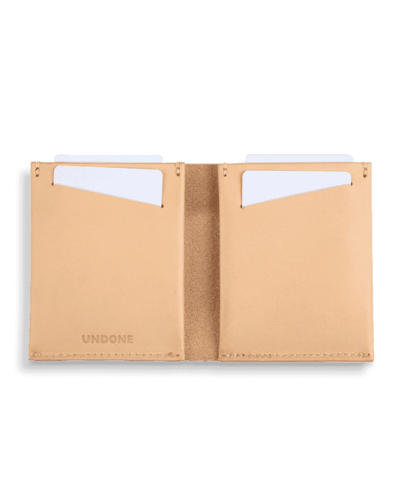 UNDONE LAB + Simple Union: Card Wallet (Tan) - Image 3
