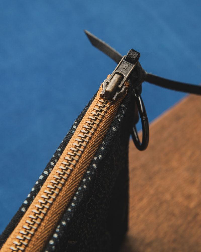 UNDONE LAB + Simple Union: L Zip Wallet (Kofu Pattern) - Image 4
