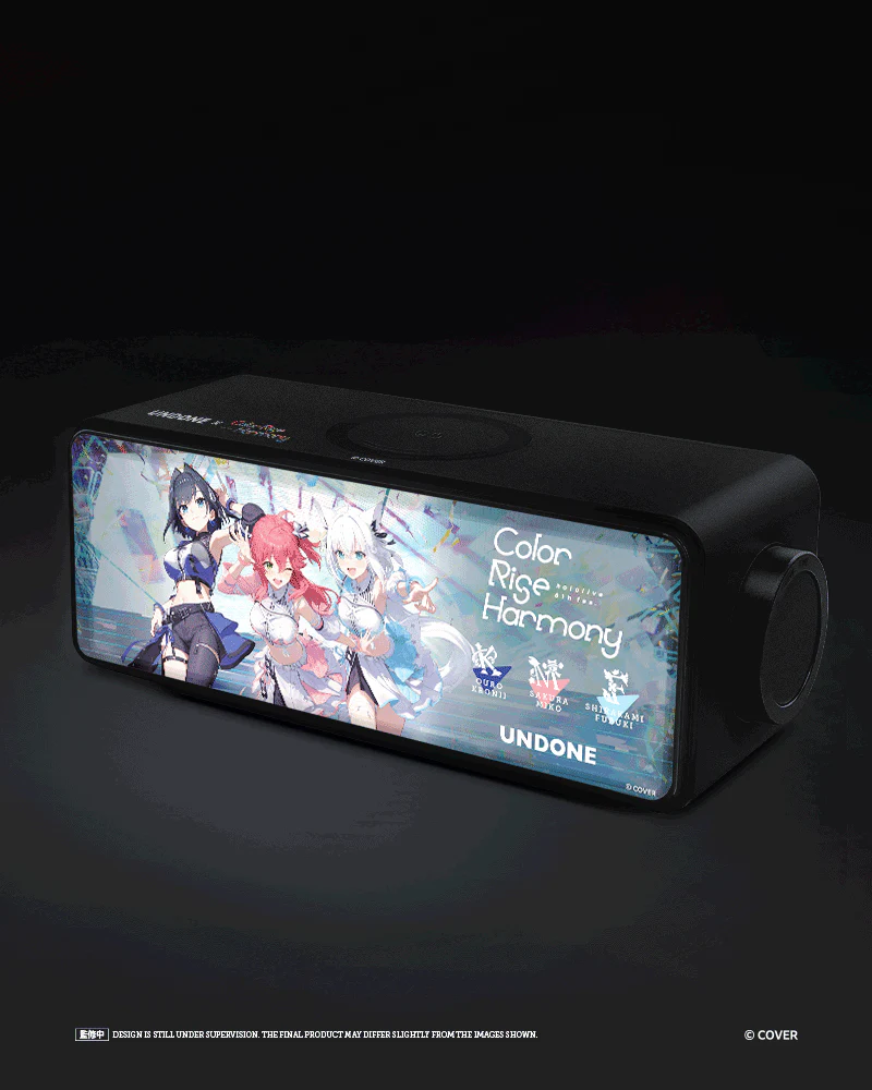 UNDONE x hololive 6th fes. Color Rise Harmony - Lightbox Bluetooth Speaker - Image 11