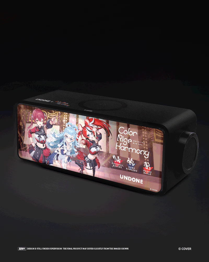 UNDONE x hololive 6th fes. Color Rise Harmony - Lightbox Bluetooth Speaker - Image 6